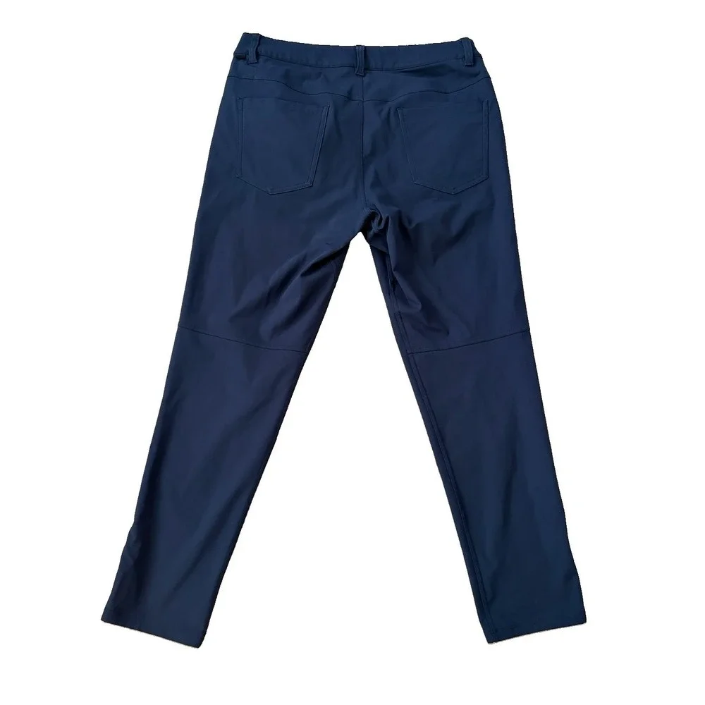 Lululemon ABC Pant Slim 32 x 28 *Warpstreme True Navy M5AD8S